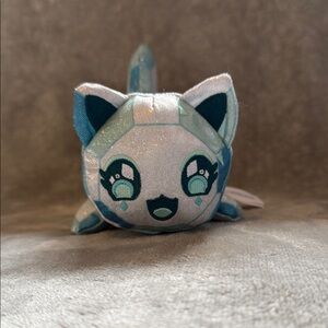 Aphmau Cat! Cute Blue and White Plush Toy